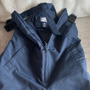 Lands' End Boys snow Bibs size 10H